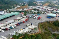 Giảm tồn đọng xe hàng xuất khẩu qua cửa khẩu khu vực tỉnh Lạng Sơn