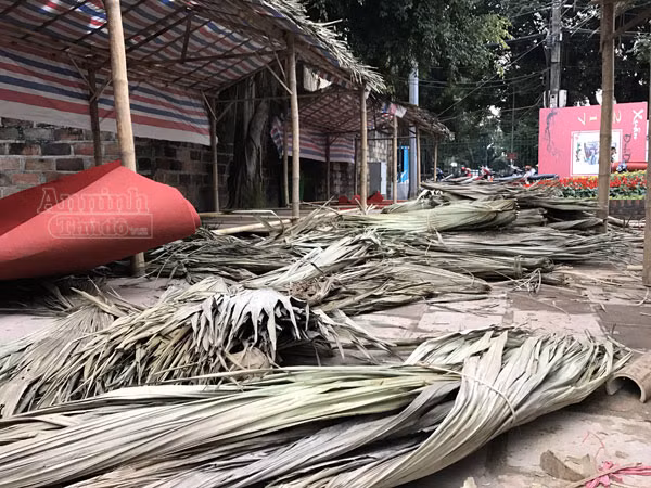 Phố ông đồ hối hả dựng lều chõng ảnh 6