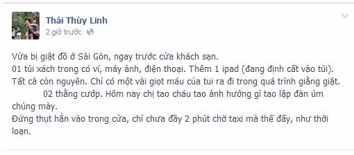 Hàng loạt sao Việt từng trầy da xước mặt vì bị cướp giật ở TP.HCM ảnh 3