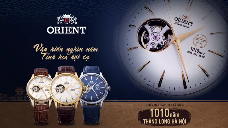 Văn hiến nghìn năm, tinh hoa hội tụ trên chiếc đồng hồ Orient 1010 phiên bản đặc biệt ảnh 1