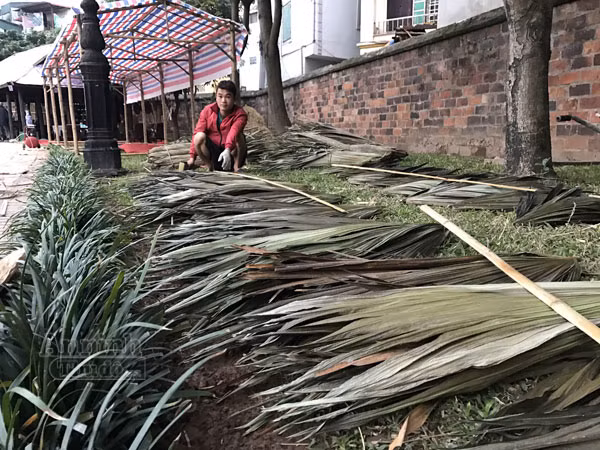 Phố ông đồ hối hả dựng lều chõng ảnh 5