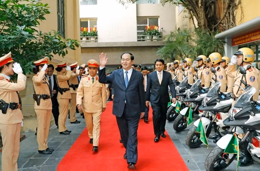Chủ tịch nước Trần Đại Quang: Làm hết sức mình phục vụ Tổ quốc, phục vụ nhân dân ảnh 2