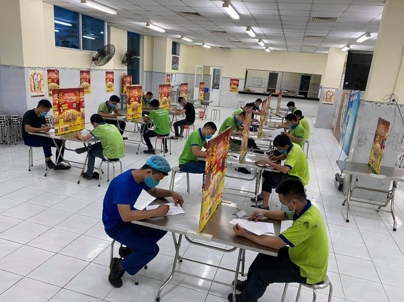 Tập đoàn Tân Hiệp Phát tổ chức nhiều hoạt động tuyên truyền cho người lao động “3 tại chỗ” Tập đoàn Tân Hiệp Phát tổ chức nhiều hoạt động tuyên truyền cho người lao động “3 tại chỗ”