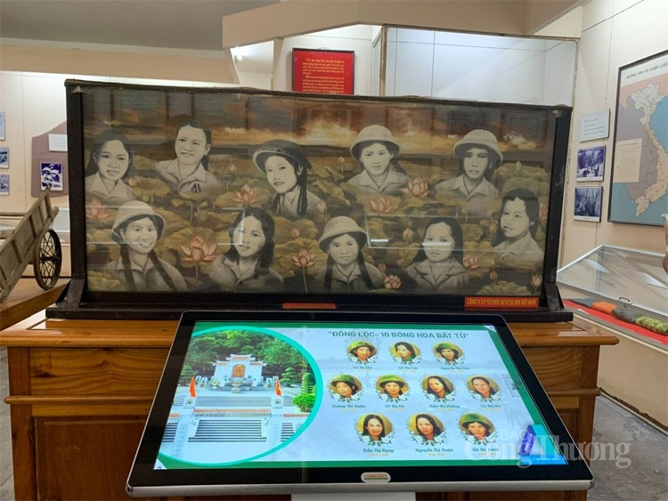 Chân dung 10 cô gái thanh niên xung phong hy sinh ở Ngã ba Đồng Lộc (Hà Tĩnh) Chân dung 10 cô gái thanh niên xung phong hy sinh ở Ngã ba Đồng Lộc (Hà Tĩnh)