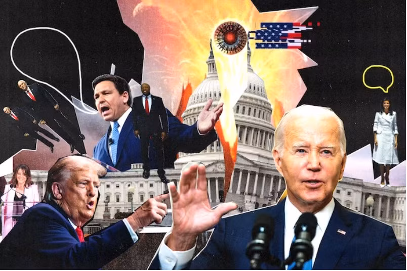 Cuộc bầu cử đầy kịch tính của Mỹ năm 2024 đang phải đối mặt với rủi ro do sự phát triển của công nghệ trí tuệ nhân tạo