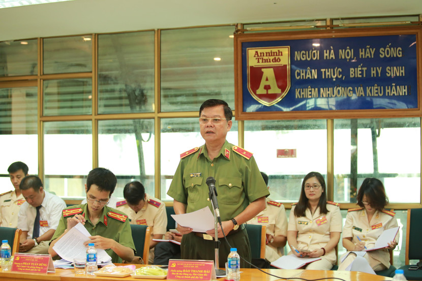 Thiếu tướng Đào Thanh Hải, Phó Bí thư Đảng ủy, Phó Giám đốc CATP Hà Nội Thiếu tướng Đào Thanh Hải, Phó Bí thư Đảng ủy, Phó Giám đốc CATP Hà Nội