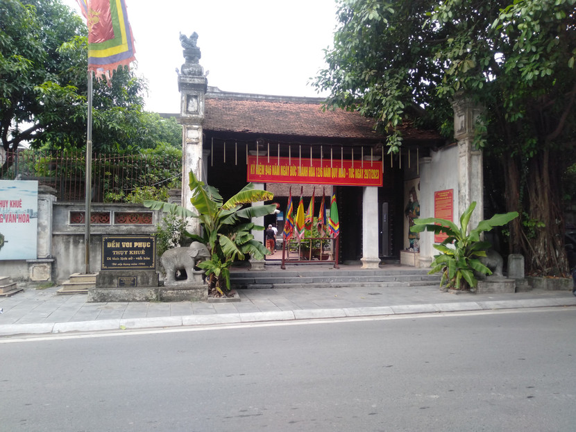 Đền Voi phục Thụy Khuê Đền Voi phục Thụy Khuê