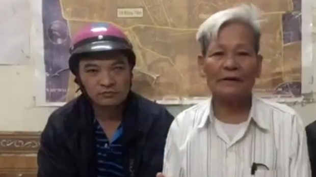 Đối tượng kích động vụ việc