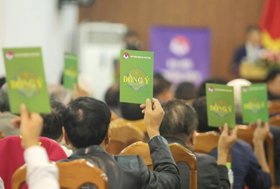 Ban Chấp hành VFF khóa mới gồm 17 người, bao gồm chủ tịch, 3 phó chủ tịch Ban Chấp hành VFF khóa mới gồm 17 người, bao gồm chủ tịch, 3 phó chủ tịch