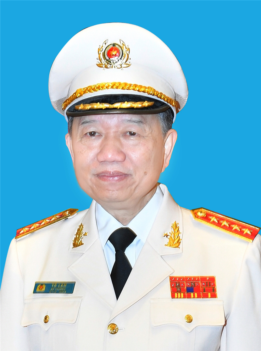 Đại tướng - GS.TS Tô Lâm (Ủy viên Bộ Chính trị, Bí thư Đảng ủy Công an Trung ương, Bộ trưởng Bộ Công an)