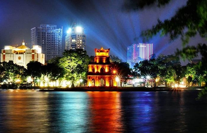 Hà Nội lộng lẫy về đêm Hà Nội lộng lẫy về đêm
