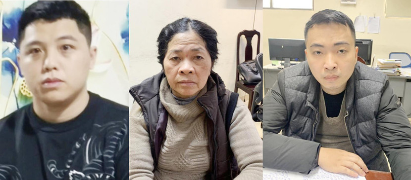 Các đối tượng trong vụ án