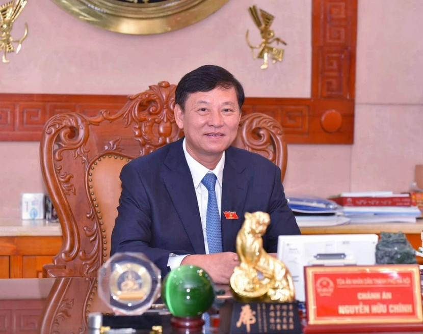 Chánh án Tòa án nhân dân TP Hà Nội Nguyễn Hữu Chính Chánh án Tòa án nhân dân TP Hà Nội Nguyễn Hữu Chính