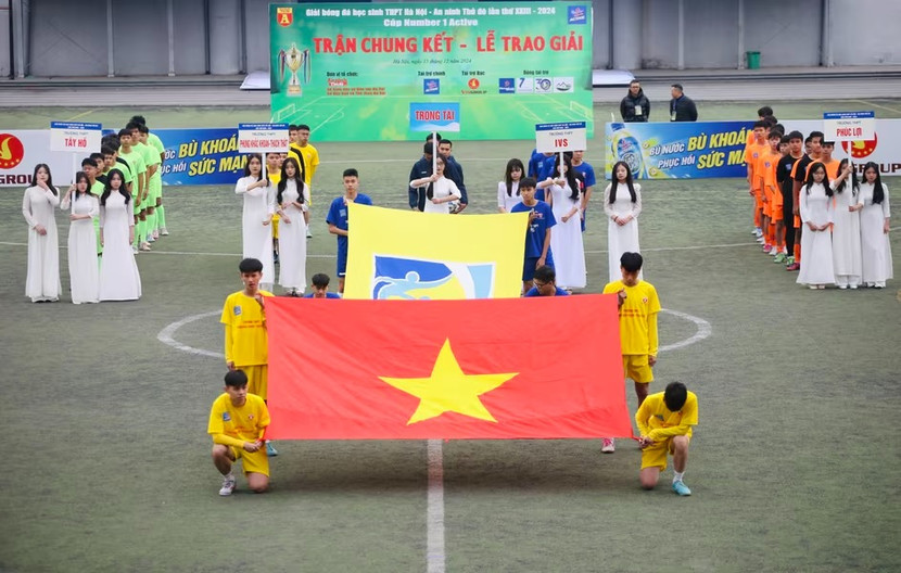 Giải bóng đá học sinh THPT Hà Nội do Báo An ninh Thủ đô lần thứ 23 năm 2024 có số lượng đội tham gia kỷ lục!