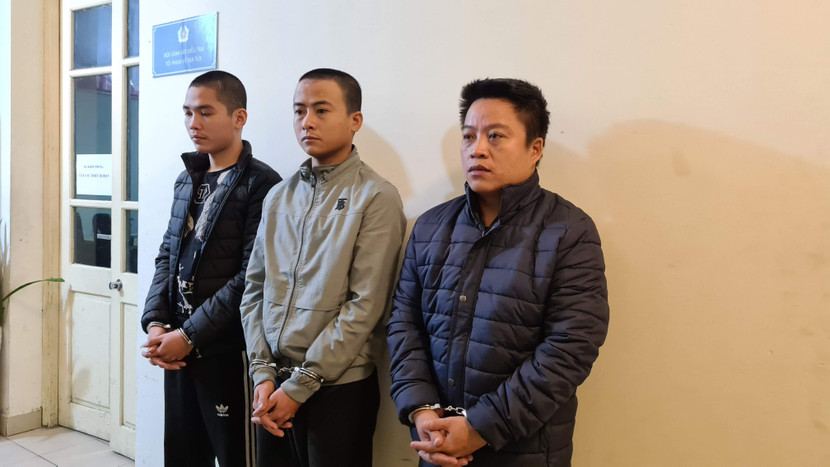 Các đối tượng Phạm Văn Thuần, Tòng Văn Phong và Triệu Văn Long