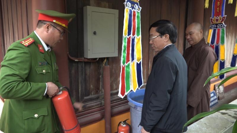 Công tác phòng chống dịch Covid-19 và đảm bảo ANTT đã được Ban tổ chức lễ hội chùa Hương thực hiện nghiêm túc