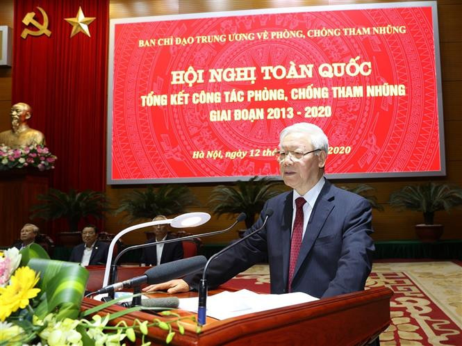 Tổng Bí thư, Chủ tịch nước Nguyễn Phú Trọng phát biểu chỉ đạo tại Hội nghị