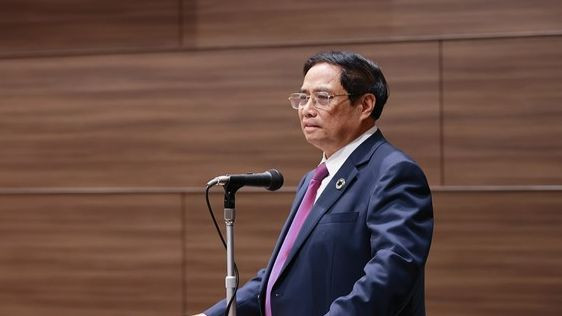 Thủ tướng Phạm Minh Chính phát biểu tại Tọa đàm kinh doanh Việt Nam - Nhật Bản Thủ tướng Phạm Minh Chính phát biểu tại Tọa đàm kinh doanh Việt Nam - Nhật Bản