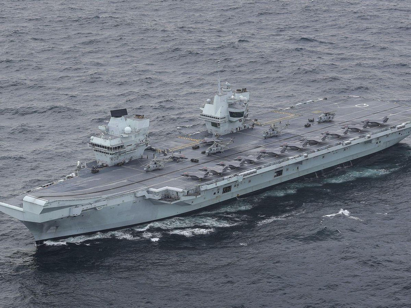 Anh dự kiến sẽ cử tàu sân bay HMS Queen Elizabeth đến Đông Á tập trận