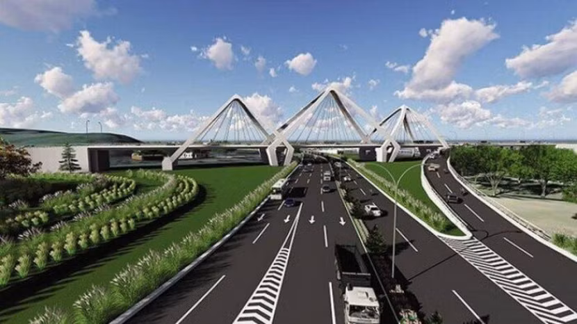 Dự án đường Vành đai 4 - Vùng Thủ đô có vai trò quan trọng trong liên kết vùng, bảo đảm kết nối giữa các địa phương lân cận với thành phố Hà Nội