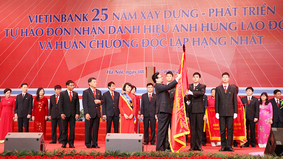 VietinBank đón nhận danh hiệu Anh hùng Lao động và Huân chương Độc lập hạng Nhất ảnh 1