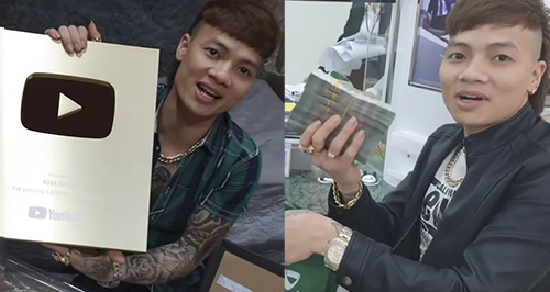 Khá Bảnh khoe thu nhập từ Youtube khiến nhiều người bất ngờ