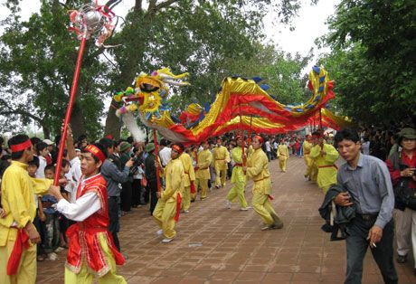 Trống khai hội - Ảnh: sưu tầm