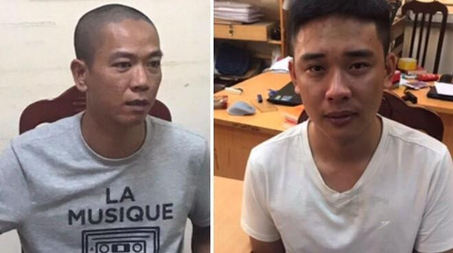 Hai đối tượng bị bắt giữ Hai đối tượng bị bắt giữ