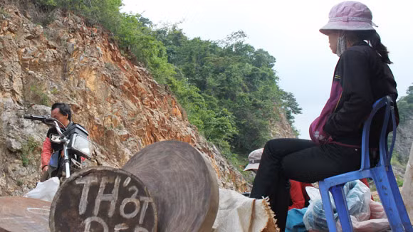 Nhức nhối nạn buôn thớt gỗ nghiến: Tiếp tay cho lâm tặc ảnh 1