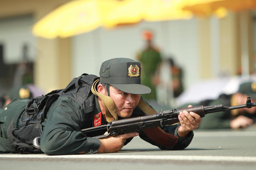 Chiến thuật tấn công tội phạm được áp dụng tốt từ mỗi cá nhân cho đến việc phối hợp với đồng đội