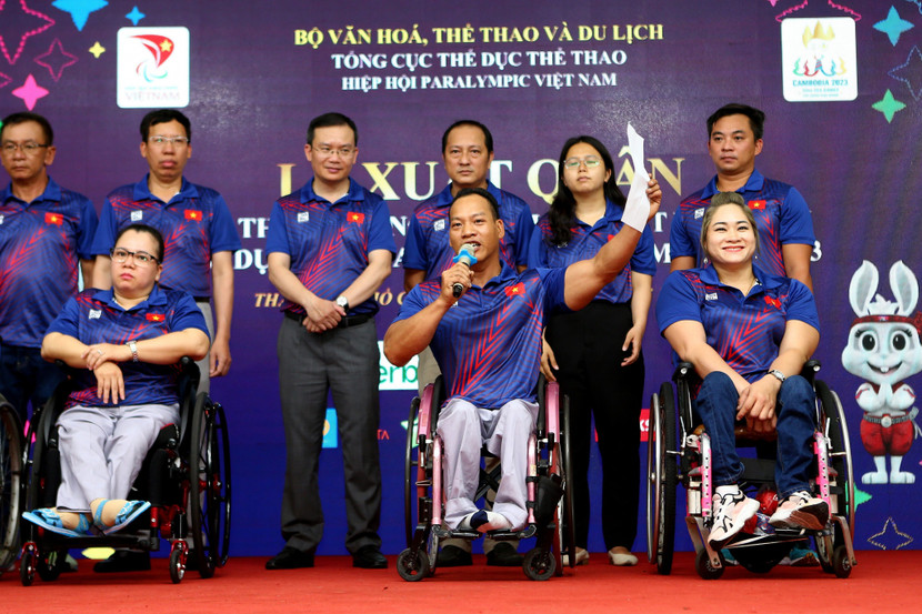 Đoàn Việt Nam mục tiêu lọt top 4 ASEAN Para Games 2023