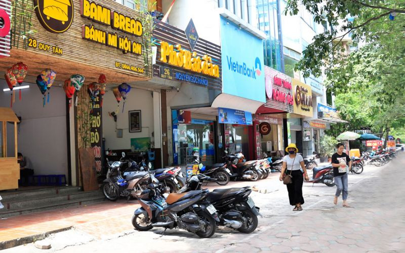 Mô hình “Tuyến phố an toàn thực phẩm có kiểm soát” được triển khai tại phố Duy Tân, quận Cầu Giấy