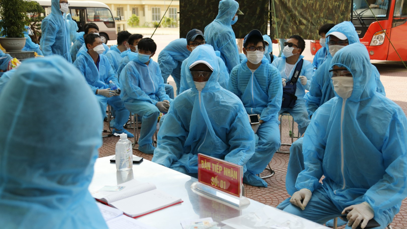 Các khu cách ly Covid-19 cần thực hiện nghiêm quy định trong công tác phòng chống dịch. Ảnh: LAM THANH