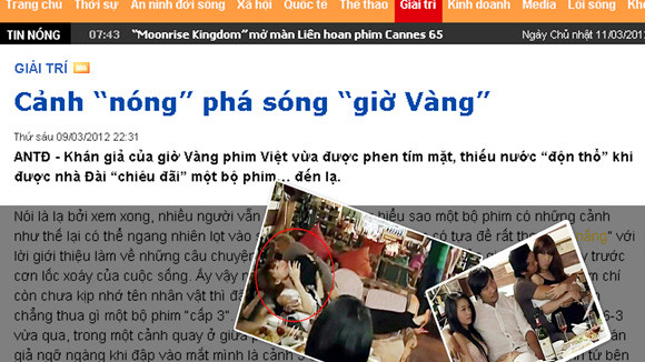 Từ cảnh sex trên truyền hình đến bà lão bị cắt cổ ảnh 1