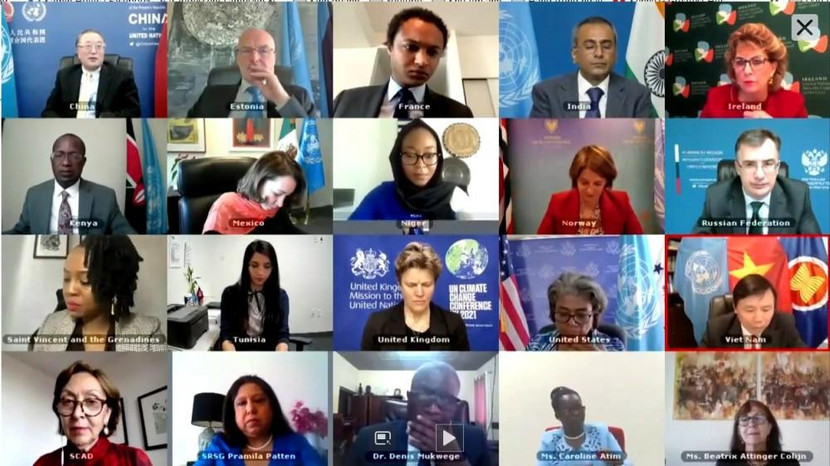 Hội đồng Bảo an thảo luận mở về chủ đề Phụ nữ, hòa bình và an ninh - Bạo lực tình dục trong xung đột Hội đồng Bảo an thảo luận mở về chủ đề Phụ nữ, hòa bình và an ninh - Bạo lực tình dục trong xung đột