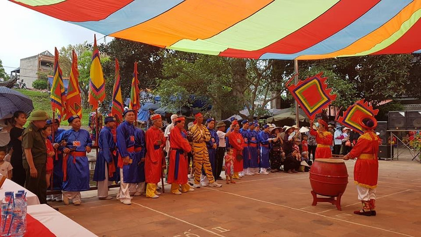 Nhiều nghi thức diễn ra trong ngày khai hội Hội Gióng Nhiều nghi thức diễn ra trong ngày khai hội Hội Gióng