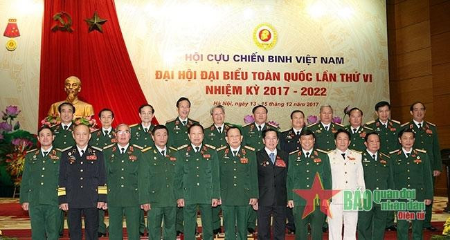 Ban Thường vụ Trung ương Hội Cựu chiến binh Việt Nam khóa VI, nhiệm kỳ 2017-2022