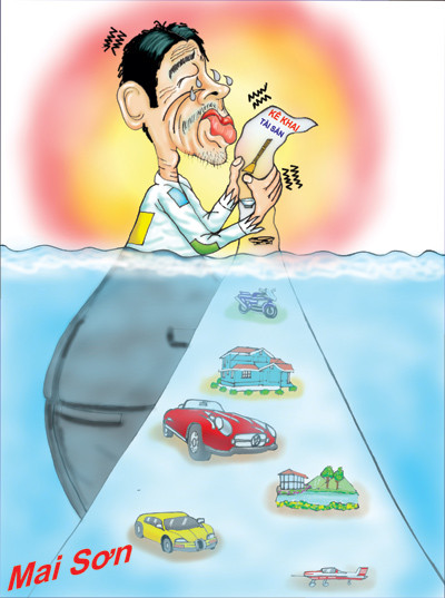 Châm chọc quan tham bằng... biếm họa ảnh 6