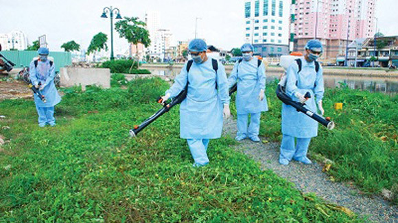 Hà Nội khống chế ổ dịch sốt xuất huyết đầu tiên ảnh 1