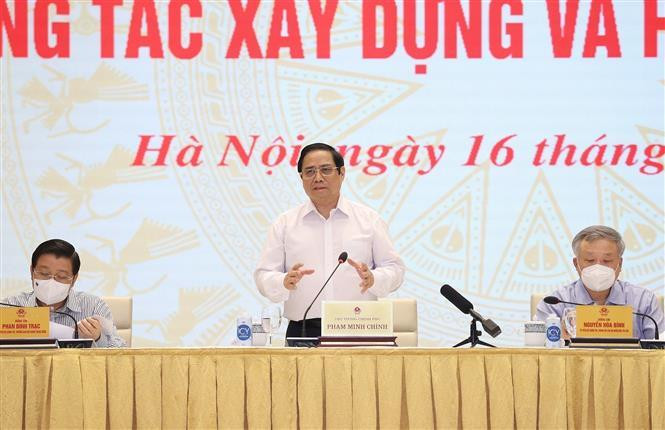 Thủ tướng Phạm Minh Chính chủ trì hội nghị Thủ tướng Phạm Minh Chính chủ trì hội nghị