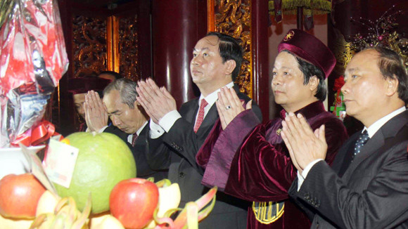 Thành kính tri ân công đức các Vua Hùng ảnh 1 Thành kính tri ân công đức các Vua Hùng ảnh 1