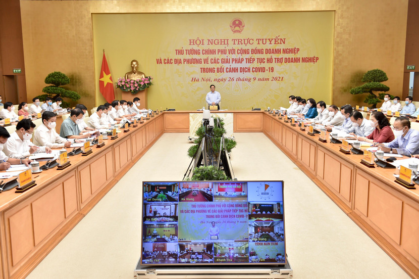 Thủ tướng Chính phủ Phạm Minh Chính phát biểu tại hội nghị