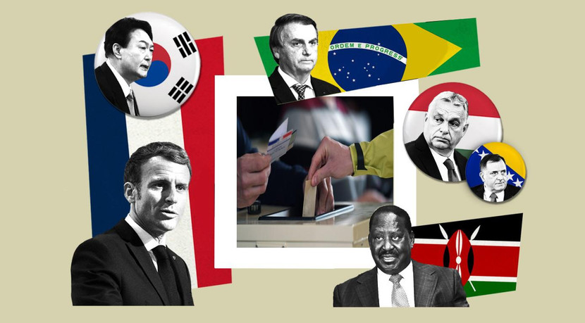 Mặc dù bối cảnh mỗi quốc gia khác nhau, nhưng các cuộc bầu cử đều là những cuộc tranh đua gay cấn và hứa hẹn bất ngờ