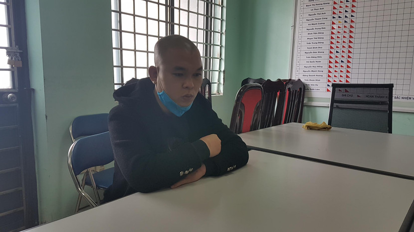 Đối tượng Đặng Văn Quy và hung khí gây án