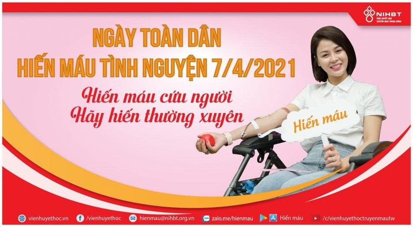 Thông điệp viện Huyết học – Truyền máu Trung ương mong muốn gửi đến cộng đồng và người dân cả nước Thông điệp viện Huyết học – Truyền máu Trung ương mong muốn gửi đến cộng đồng và người dân cả nước