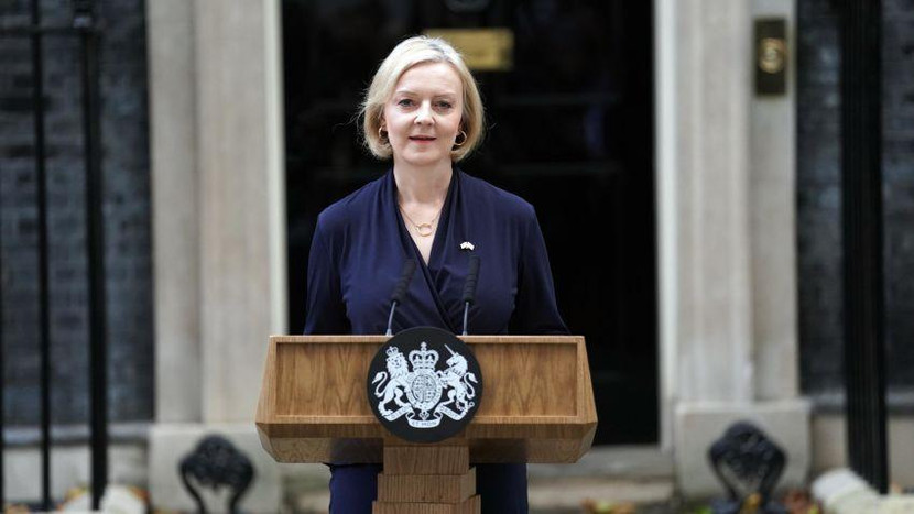 Nữ Thủ tướng Anh Liz Truss thông báo quyết định từ chức vào ngày thứ 45 của nhiệm kỳ