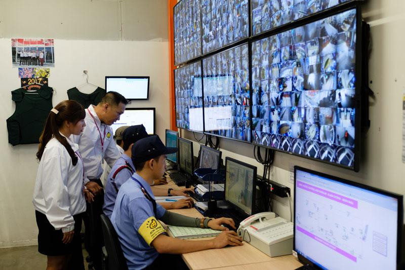 Hiện nay các chung cư đều giám sát bằng hệ thống camera thông minh để đảm bảo an ninh trật tự