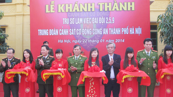 Khánh thành trụ sở 3 Đại đội thuộc Trung đoàn CSCĐ ảnh 1 Khánh thành trụ sở 3 Đại đội thuộc Trung đoàn CSCĐ ảnh 1