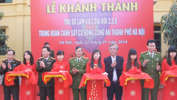 Khánh thành trụ sở 3 Đại đội thuộc Trung đoàn CSCĐ ảnh 1