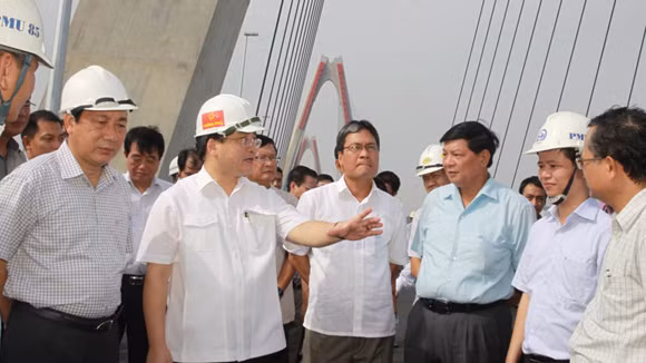 Kiểm tra tiến độ dự án đường Võ Nguyên Giáp ảnh 1